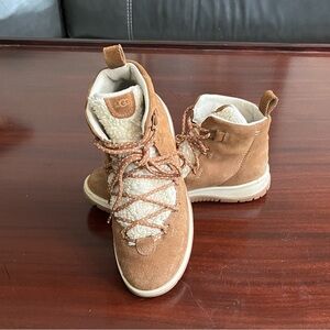 UGG Tan Suede for Women with Sherpa Boots